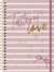 Caderno Universitário Larissa Manoela Doce Romance 1M - Espiral - 80fls - Edustore