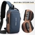 Mochila Bandolera Impermeable Antirrobo Marron en internet