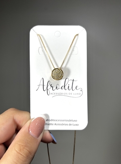 Colar folheado dourado Aurora