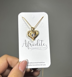 Colar folheado Amor Eterno Dourado - comprar online