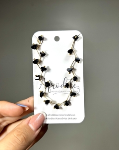 Pulseira folheada Black Ivy