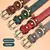 Imagen de Collar de cuero personalizada para perro