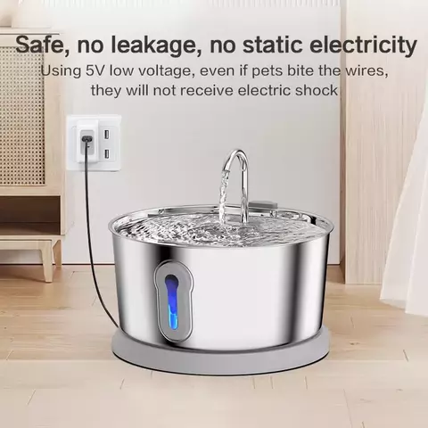 BEBEDERO INTELIGENTE - Fuente de agua de inducción automática para gatos