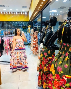 VESTIDO DUDA - ESTAMPA PRAIEIRA - comprar online