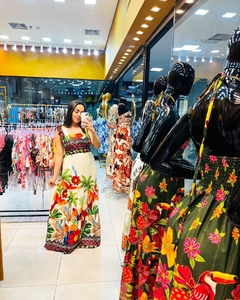 VESTIDO SOPHIA - ESTAMPA TROPIQUES na internet