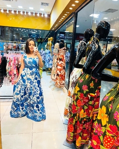 VESTIDO SOPHIA - ESTAMPA PRAIANINHA na internet