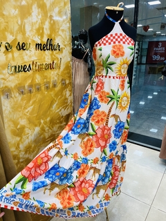 VESTIDO LUANA - ESTAMPA SOL LOIRO - comprar online