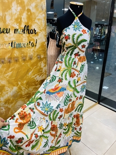 VESTIDO LUANA - ESTAMPA VIVER - comprar online