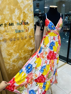VESTIDO LUA - ESTAMPA COLORIDO - comprar online
