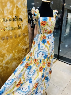 VESTIDO SOPHIA - ESTAMPA CÉU INFINITO - comprar online