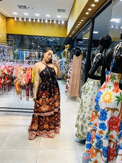 VESTIDO LUANA - ESTAMPA INVERNO na internet