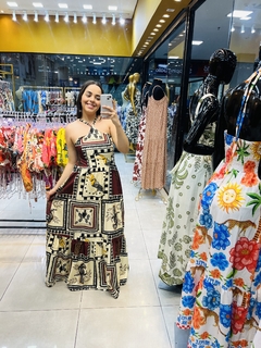 VESTIDO LUANA - ESTAMPA OUTONO/INVERNO na internet