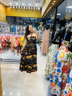VESTIDO LUANA - ESTAMPA TROPICALIZAR na internet