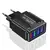 Carregador de parede USB rápido portátil, carga rápida 3.0, QC 3.0, adaptador na internet