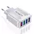 Carregador de parede USB rápido portátil, carga rápida 3.0, QC 3.0, adaptador