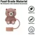 Capa de Palha para Stanley Cup, Adequado para Teddy Bear, Plug de Silicone, Fofo - comprar online