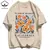 Flores amarelas mercado califórnia impressão camiseta mulher algodão macio ca - comprar online