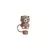 Capa de Palha para Stanley Cup, Adequado para Teddy Bear, Plug de Silicone, Fofo - comprar online