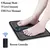 Remoto ems pé massageador almofada portátil elétrica estimulação muscular e