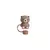 Capa de Palha para Stanley Cup, Adequado para Teddy Bear, Plug de Silicone, Fofo