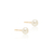 BRINCO PÉROLA ESFERA KIT COM 3 - BANHO OURO 18K