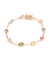 PULSEIRA CRISTAL FORMAS - BANHO OURO 18K