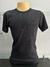 Camisa Canelada Americana - Preto/Branco - comprar online