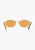 Prada Eyewear PR 65ZS ZVN02Z 55 - Pale Gold and Light Tortoise - loja online