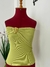 BLUSA VERDE EM RIBANA COM FIVELA - comprar online