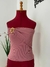BLUSA ROSA EM RIBANA COM FIVELA - comprar online