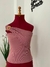 BLUSA ROSA EM RIBANA COM FIVELA