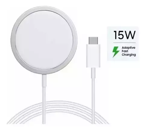 Cargador Escritorio Inalámbrico Rápido 15W Tipo C