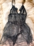 Lingerie transparente acompanha calcinha - comprar online