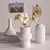 Nordic Bloom – Vaso Decorativo de Cerâmica Branco na internet