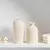 Nordic Bloom – Vaso Decorativo de Cerâmica Branco