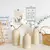 Nordic Bloom – Vaso Decorativo de Cerâmica Branco na internet