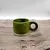 Loop Mug – Caneca de Cerâmica Artesanal com Alça em Anel