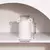 Nordic Bloom – Vaso Decorativo de Cerâmica Branco - Volatto Home