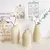 Nordic Bloom – Vaso Decorativo de Cerâmica Branco - comprar online