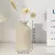 Nordic Bloom – Vaso Decorativo de Cerâmica Branco - Volatto Home