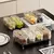 Tigela Decorativa – Organizador Moderno para Frutas Secas e Castanhas com Tampa - Volatto Home
