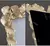 Golden Ginkgo Frame – Moldura Retrô Americana Dourada - comprar online