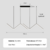 Pendente Minimalista LED - Veneto