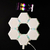 Luminária Hexagonal LED de Parede RGB - comprar online