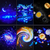 Imagem do Luminária de Estrelinhas e de Galáxias - 7 Modos em LED 360°