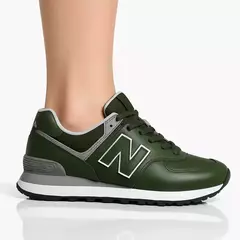 New Balance 574 Green Leather ® 4,9 ⭐⭐⭐⭐⭐ (118) en internet