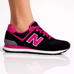 New Balance 574 Black Fucsia ® 4,9 ⭐⭐⭐⭐⭐ (14) en internet