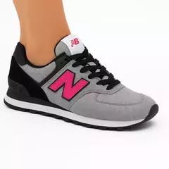 New Balance 574 Gris y Fucsia ® 4,9 ⭐⭐⭐⭐⭐ (81) en internet