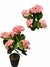 Planta con flores artificiales - comprar online