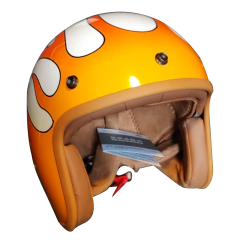 Capacete Aberto Importado Old School Flame - comprar online